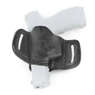 Wolf Holster Universal Deri Tabanca Kılıfı Yarım Kelebek Atkısız Siyah