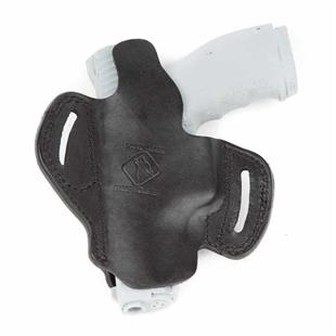 Wolf Holster Universal Deri Tabanca Kılıfı Tam Kelebek Atkısız Siyah