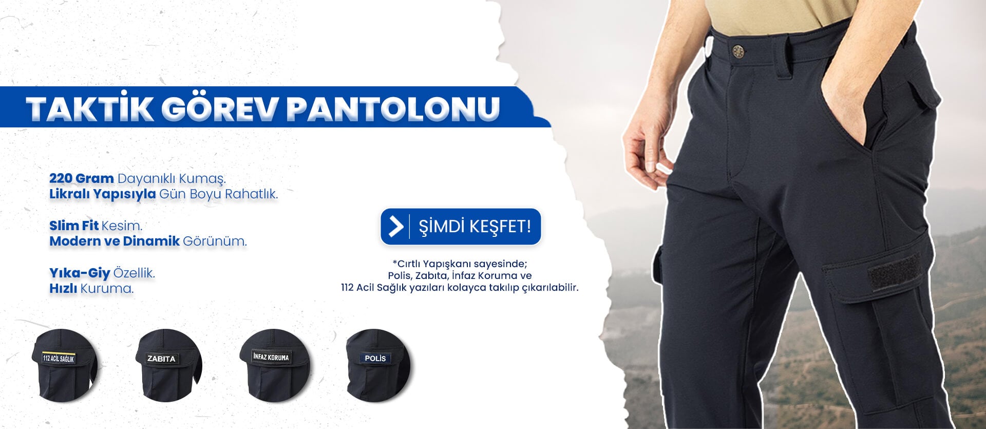 Tugan Taktikla Görev Pantolonları