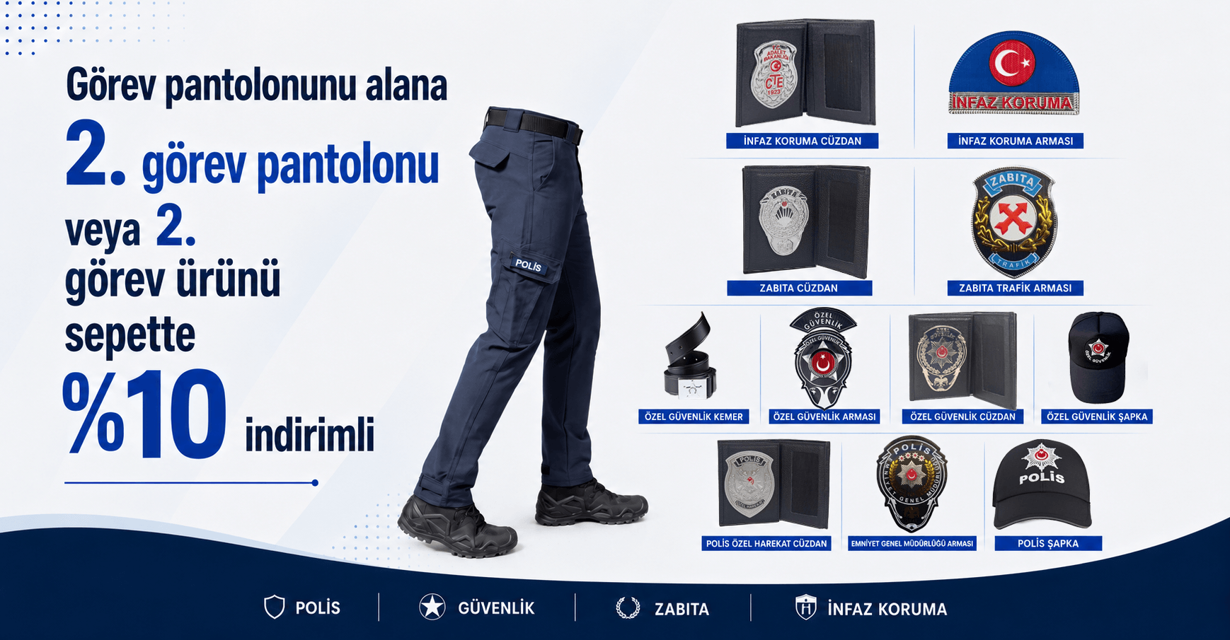 Görev Pantolonu İndirimi