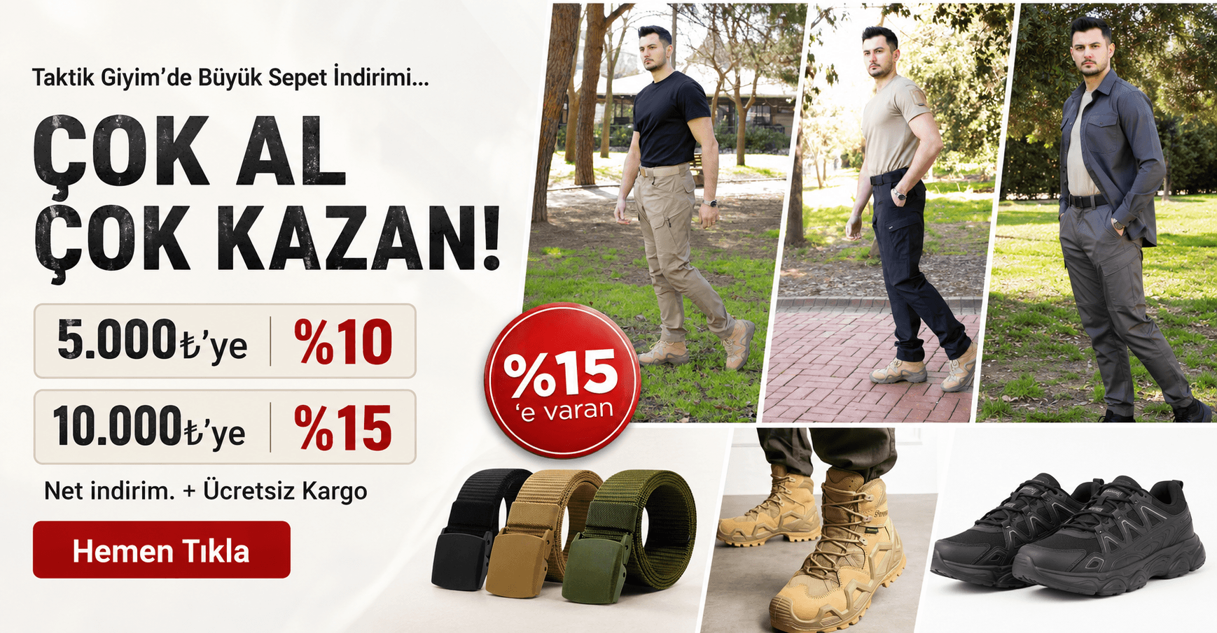 Taktik Giyim İndirim