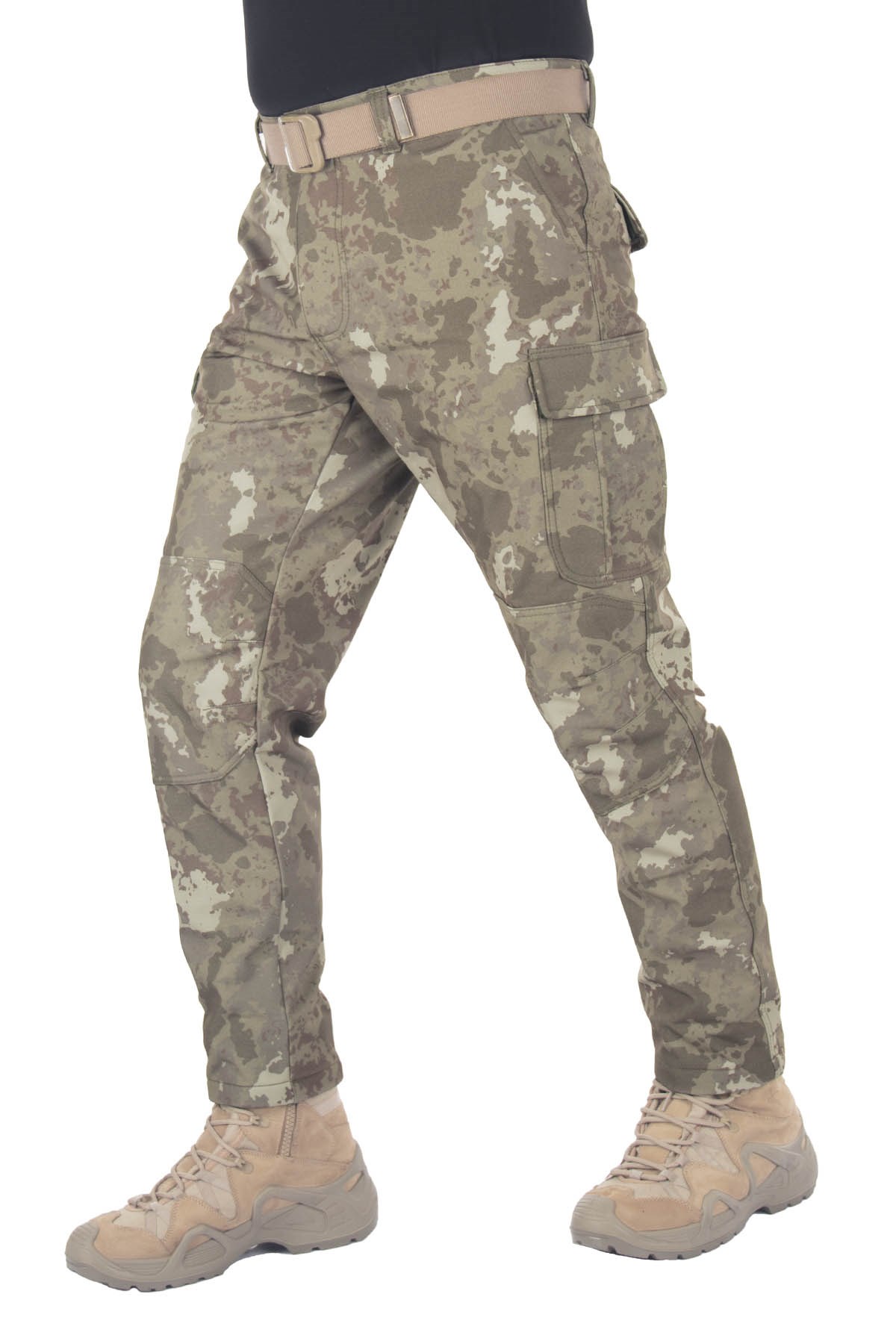 Kara Kuvvetleri Kamuflaj Rüzgar Geçirmez Softshell Pantolon - Polis Sepeti