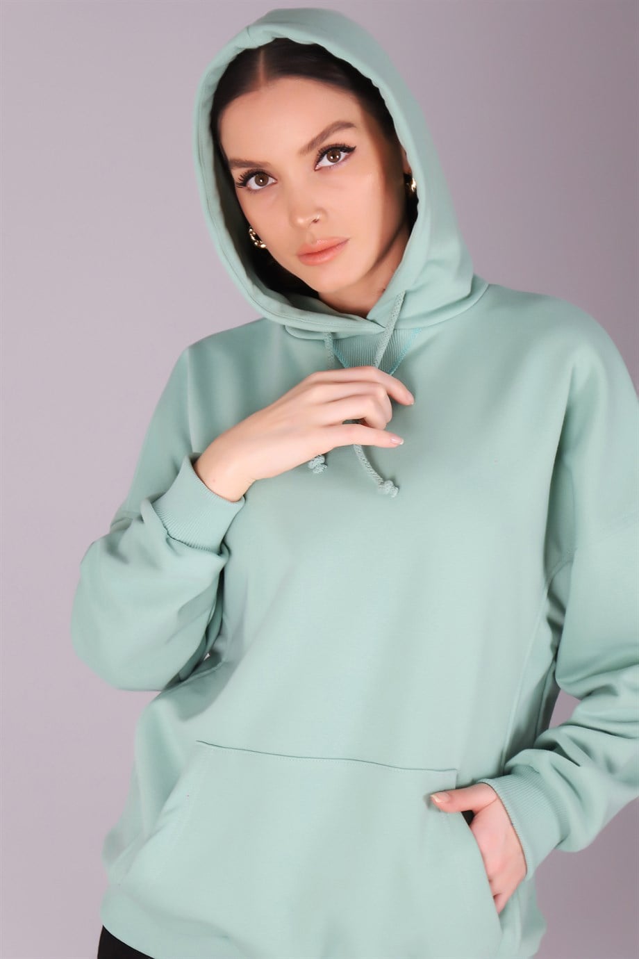 Sweetness Women's Mint Hoodie Sweatshirt