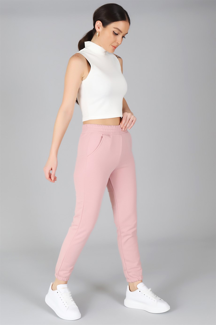 Sweetness Women's Powder Elastic Sweatpants