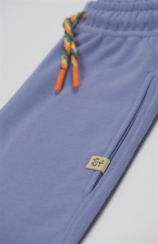SQUARE WITH CLOUD Sweatshirt Pair - LILAC/PURPLE (Striped Cord)