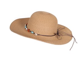  Fonem Kadın Hasır Plaj Şapkası Fo 7063
