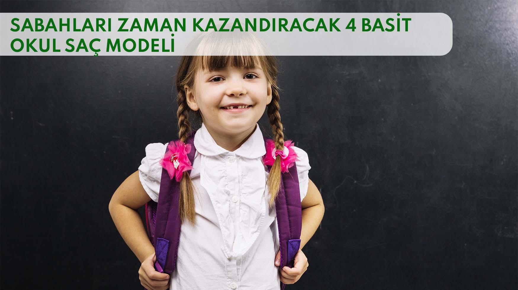 Sabahları Zaman Kazandıracak 6 Basit Okul Saç Modeli