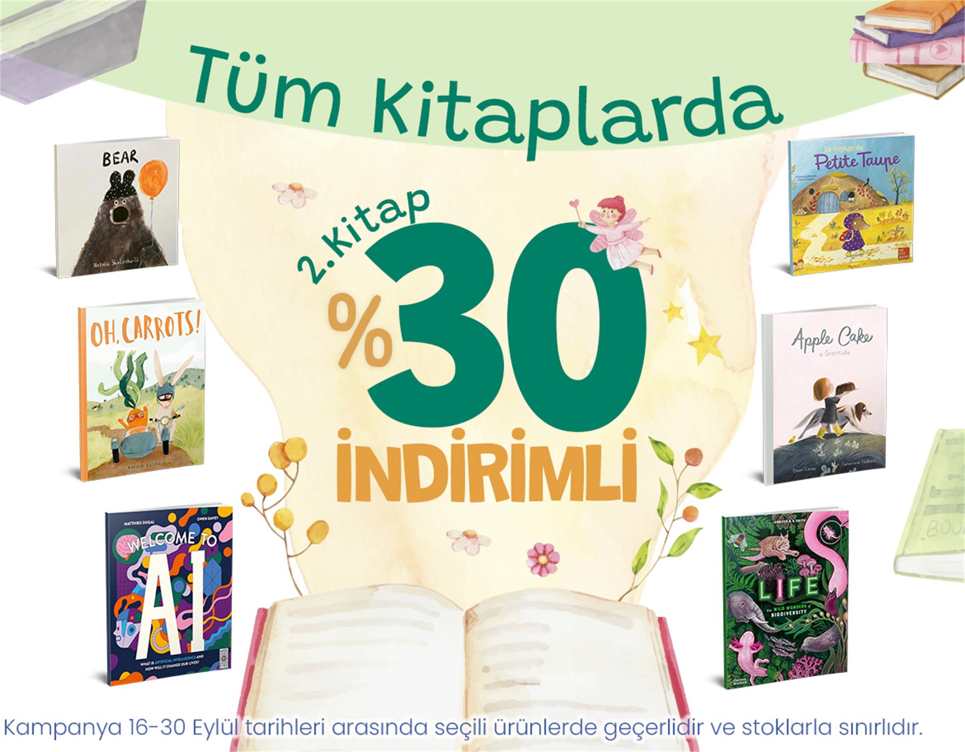 Tüm Kitaplar 2.ürüne %30