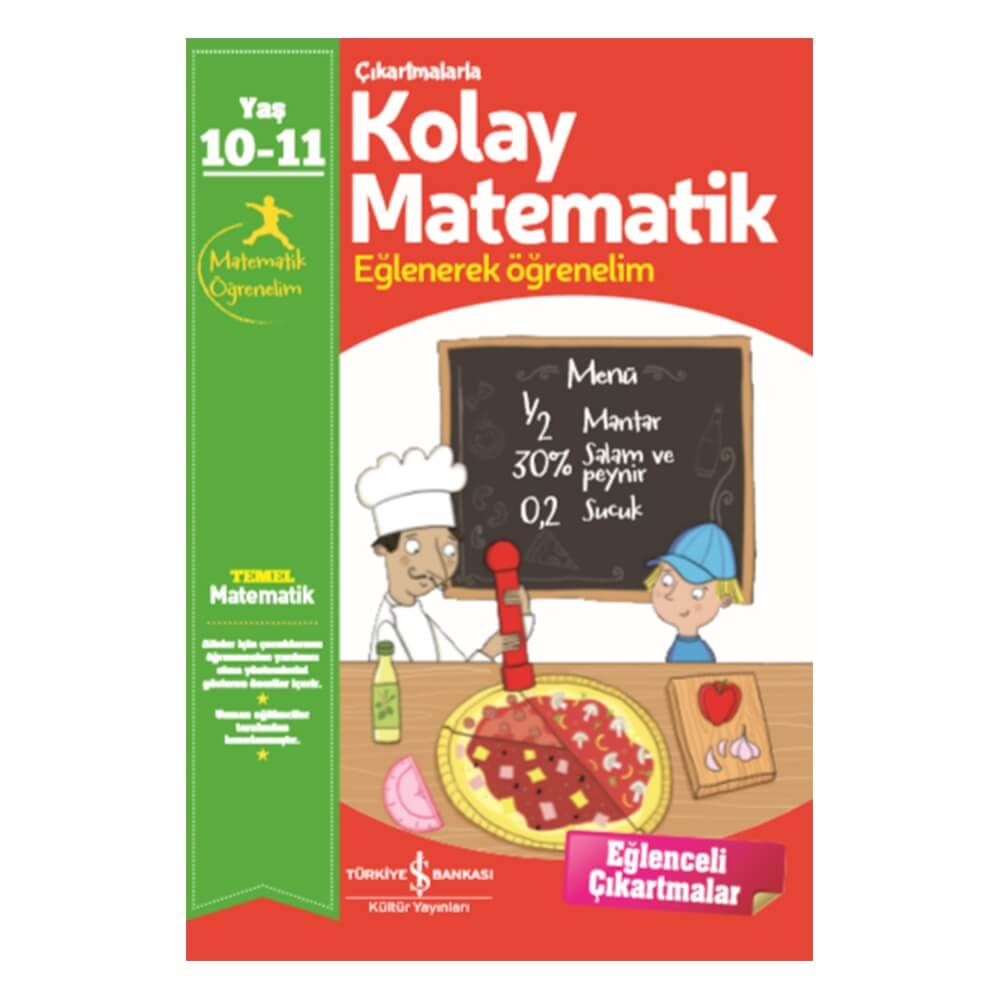 10-11 YAŞ ÇIKARTMALI KOLAY MATEMATİK