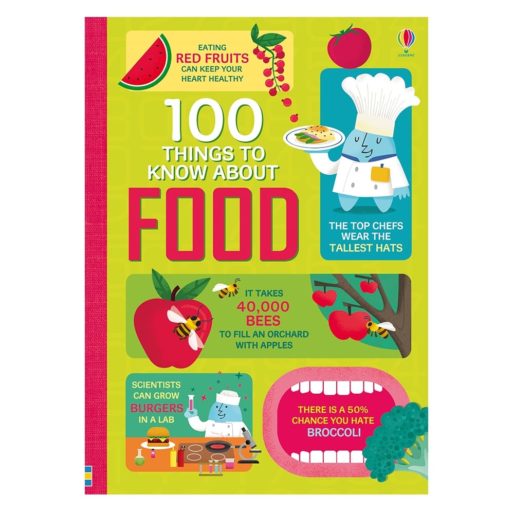 100 THINGS TO KNOW ABOUT FOOD Çocuk Kitapları Uzmanı - Children's Books Expert