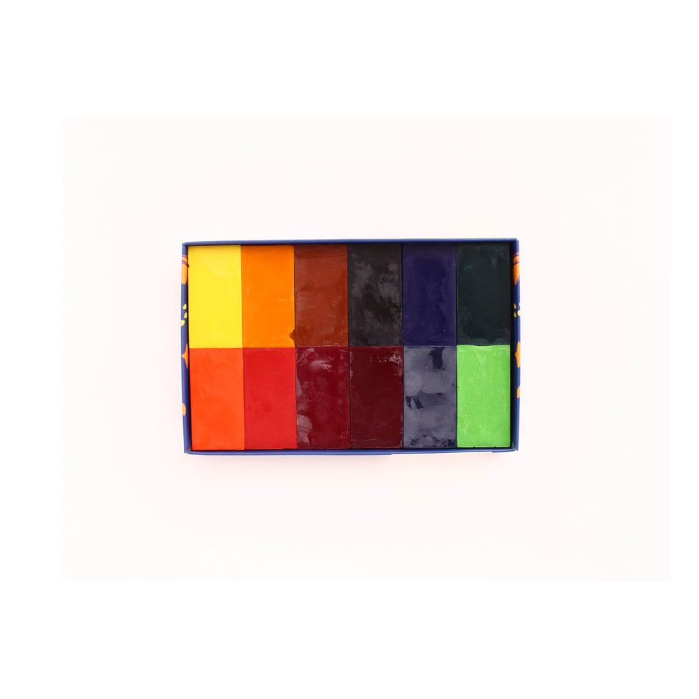 12 Li Blok Pastel Seti