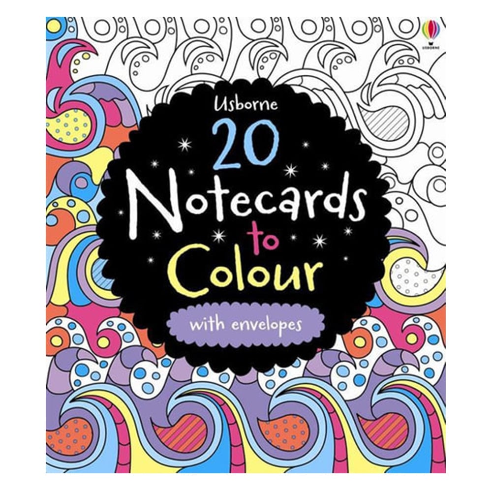 20 NOTECARDS TO COLOUR Çocuk Kitapları Uzmanı - Children's Books Expert