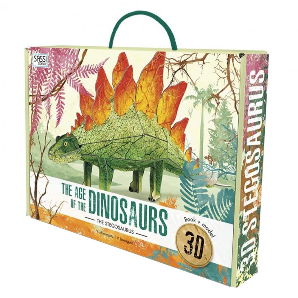 3D Stegosaurus - Kitap ve 3D Model