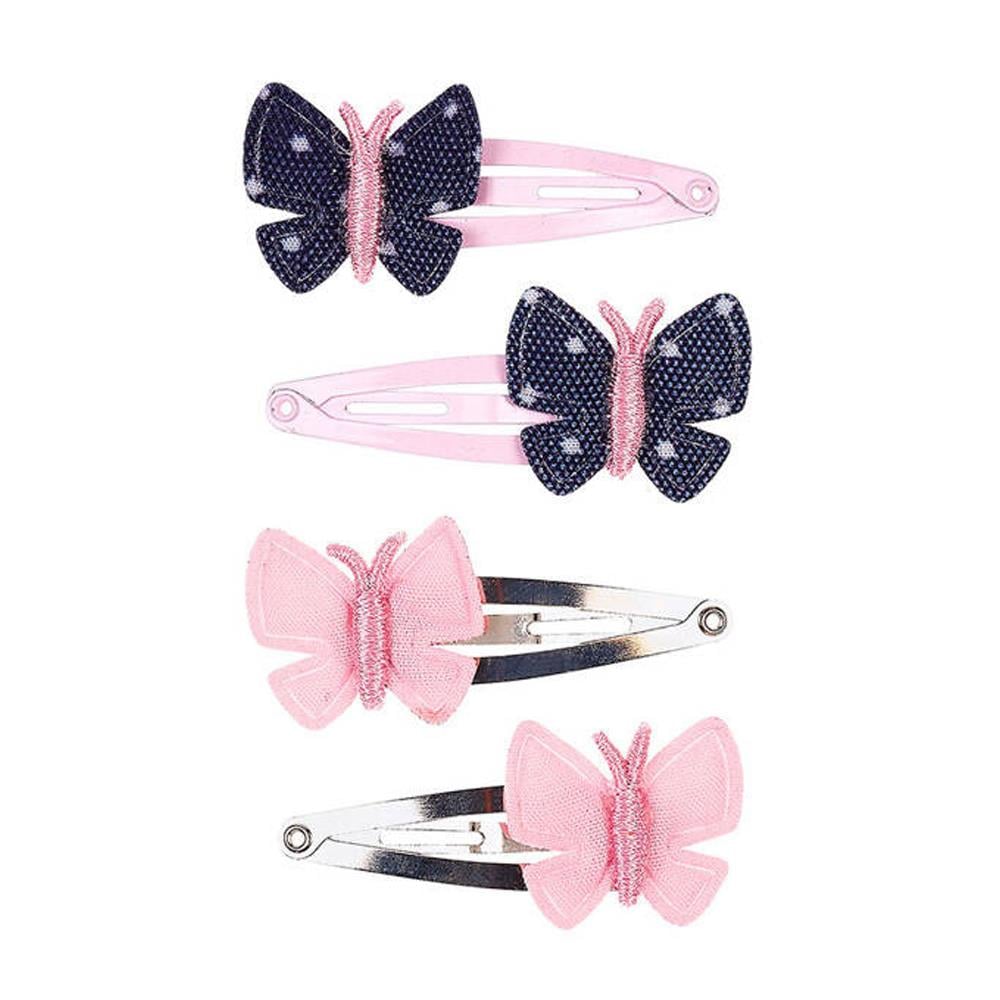 4lü Kelebek Klipsli Toka Çocuk Kitapları Uzmanı - Children's Books Expert