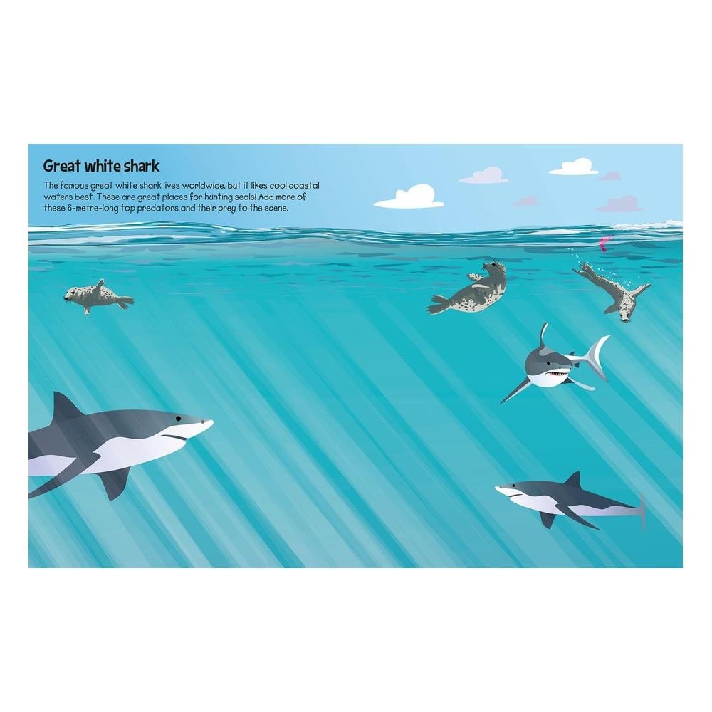 555 Sticker Fun - Sharks