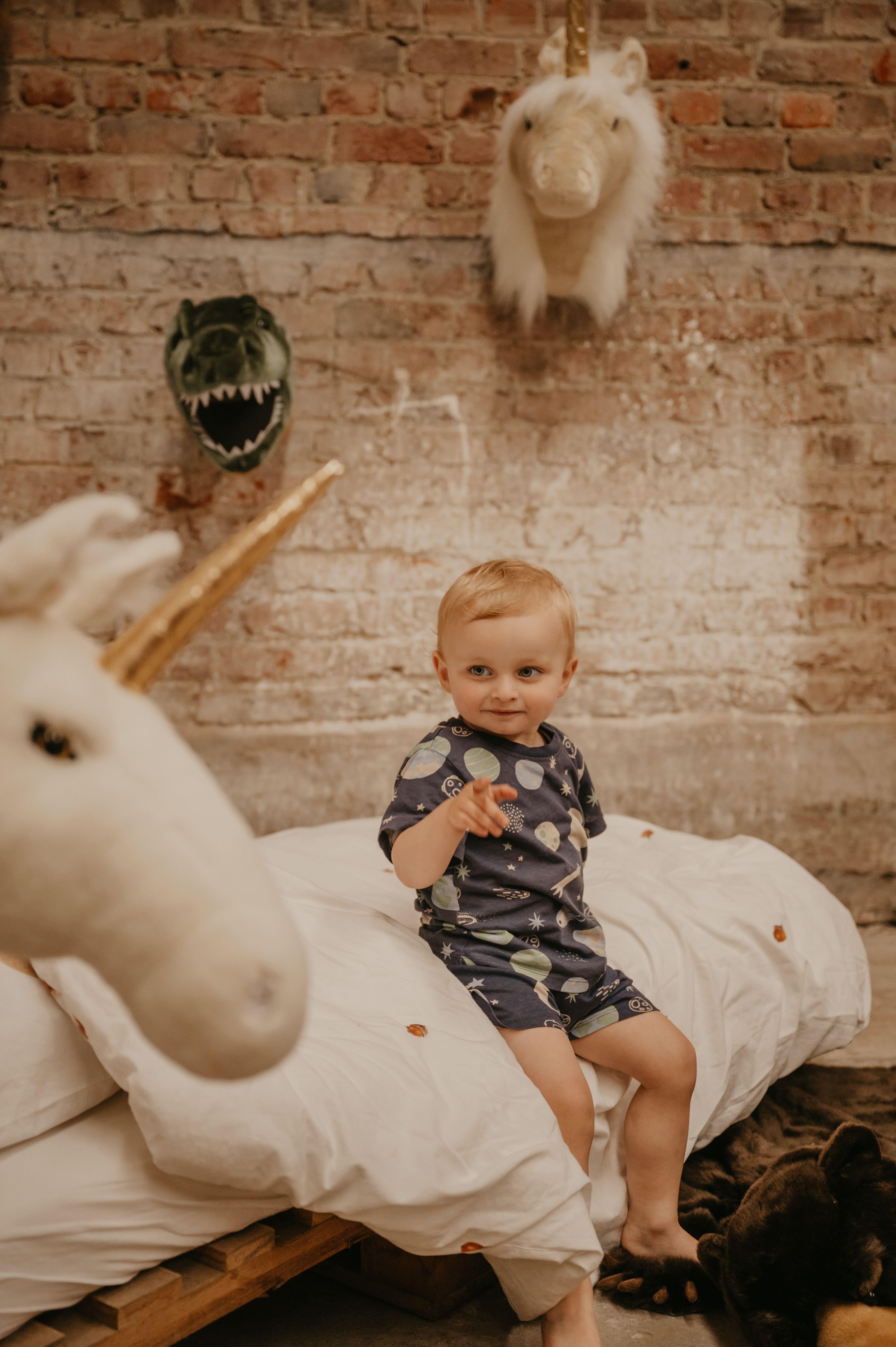 Duvar Aksesuarı, Bej Unicorn Fay