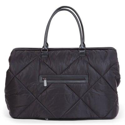 Mommy Bag, Anne Bebek Bakım Çantası Puffy, Siyah
