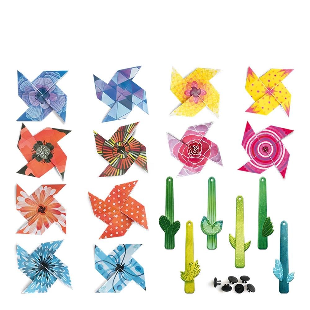 Adım Adım Origami - Rüzgar Gülü