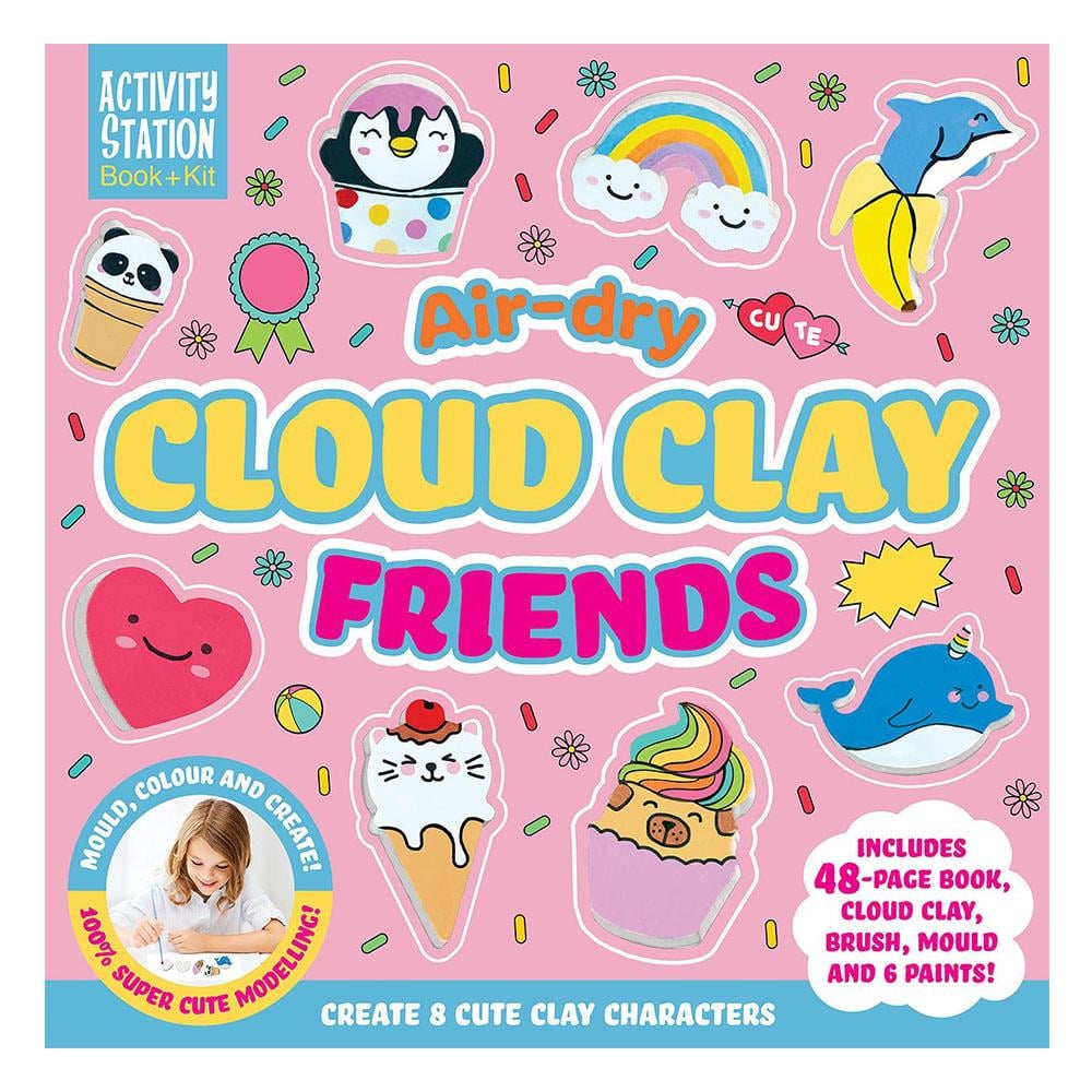 Air-Dry Cloud Clay Friends Çocuk Kitapları Uzmanı - Children's Books Expert
