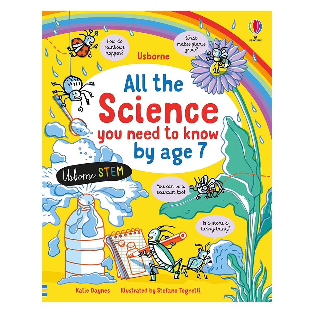 ALL SCIENCE YOU NEED TO KNOW BY AGE 7 #yenigelenler Çocuk Kitapları Uzmanı - Children's Books Expert