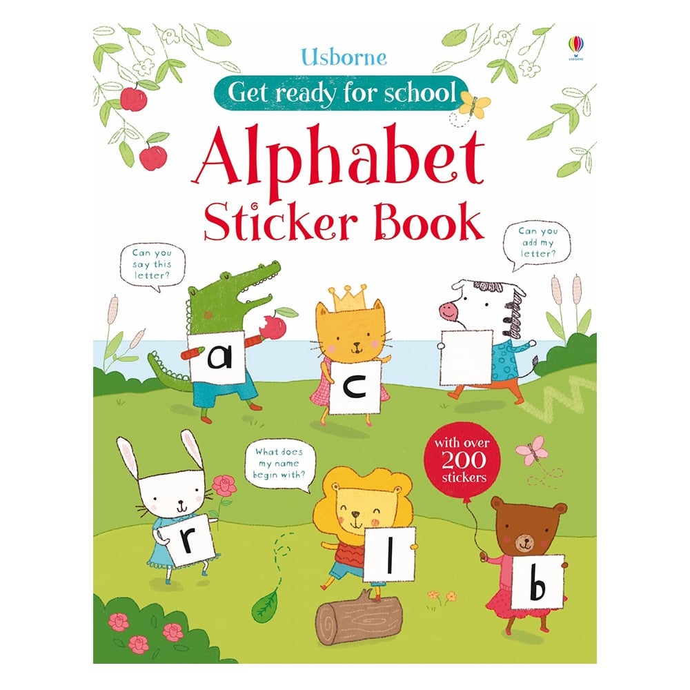 ALPHABET STICKER BOOK - GET READY FOR SCHOOL Çocuk Kitapları Uzmanı - Children's Books Expert