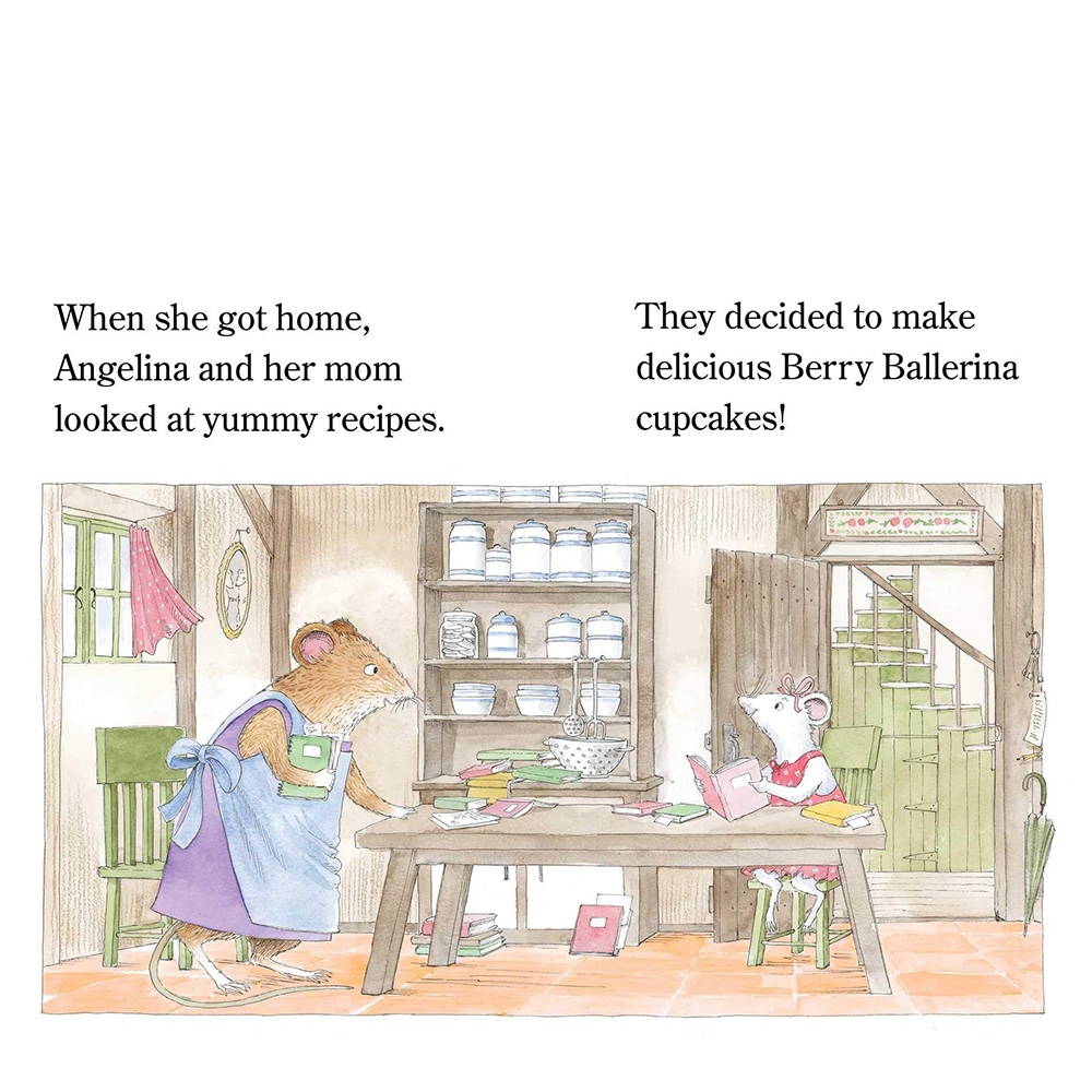 Angelina Ballerina Cupcake Day