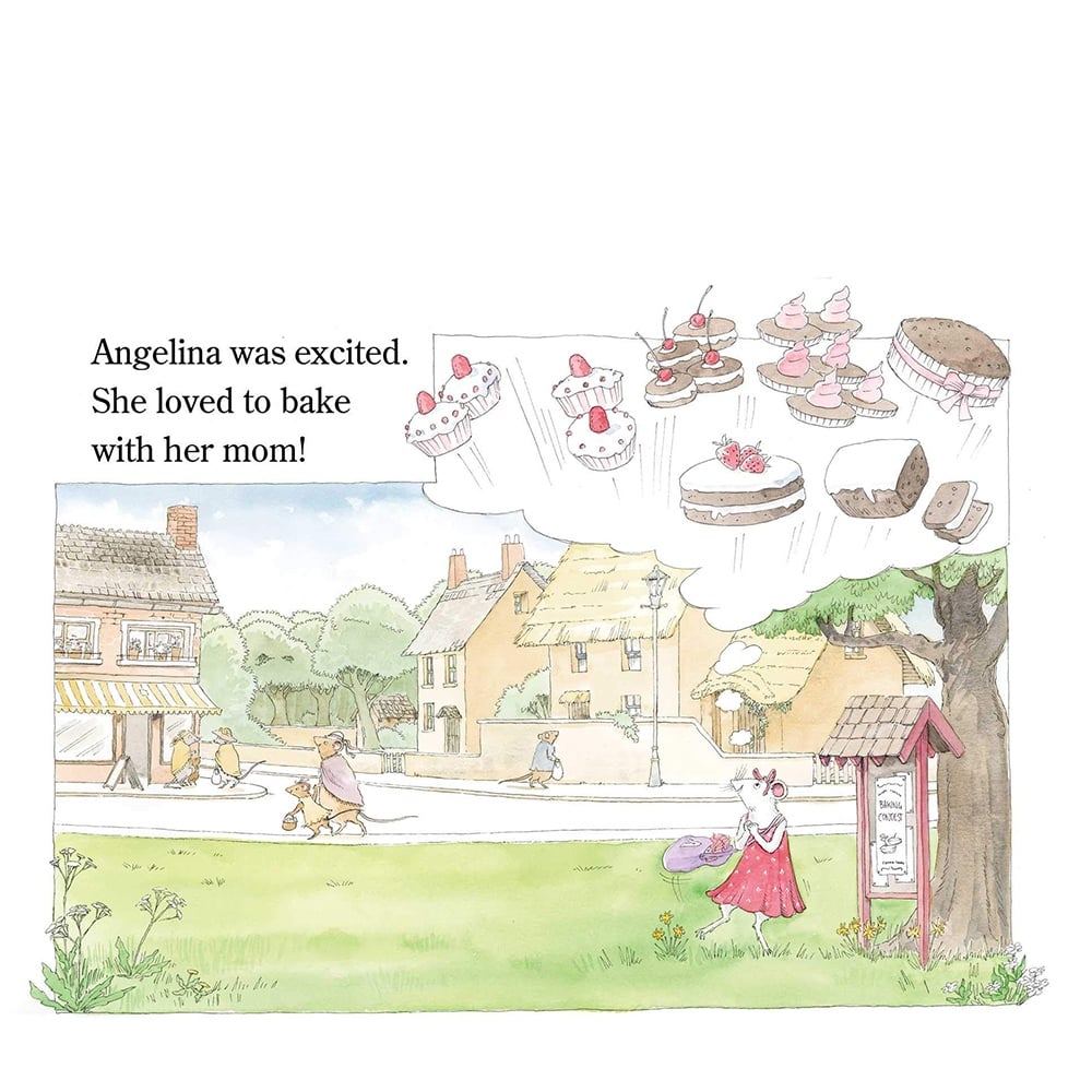 Angelina Ballerina Cupcake Day