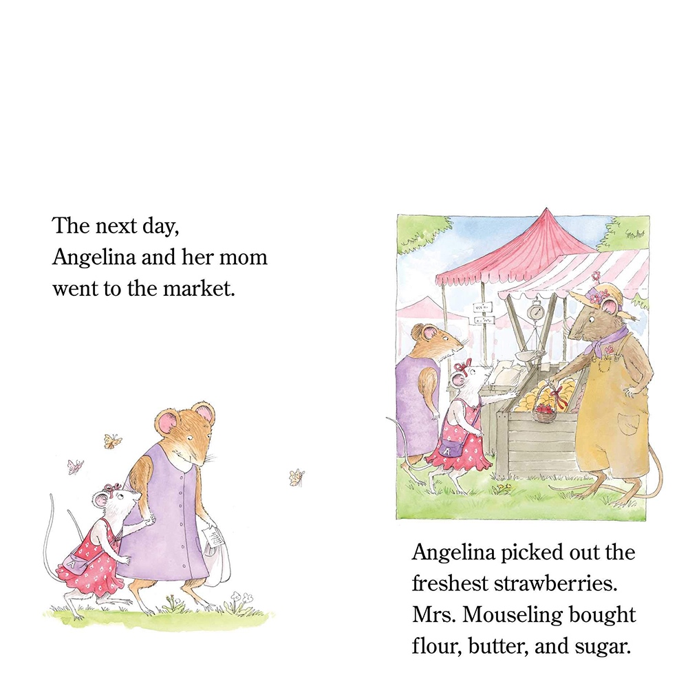 Angelina Ballerina Cupcake Day