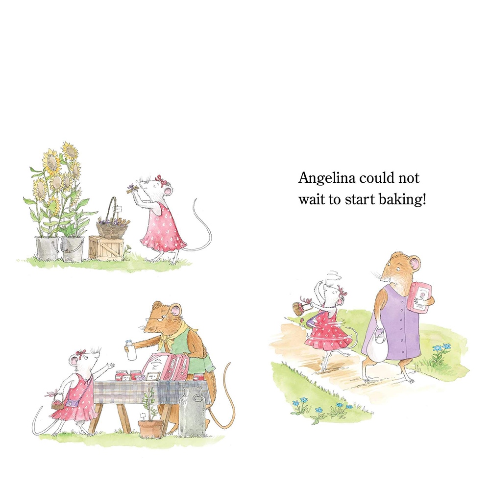 Angelina Ballerina Cupcake Day