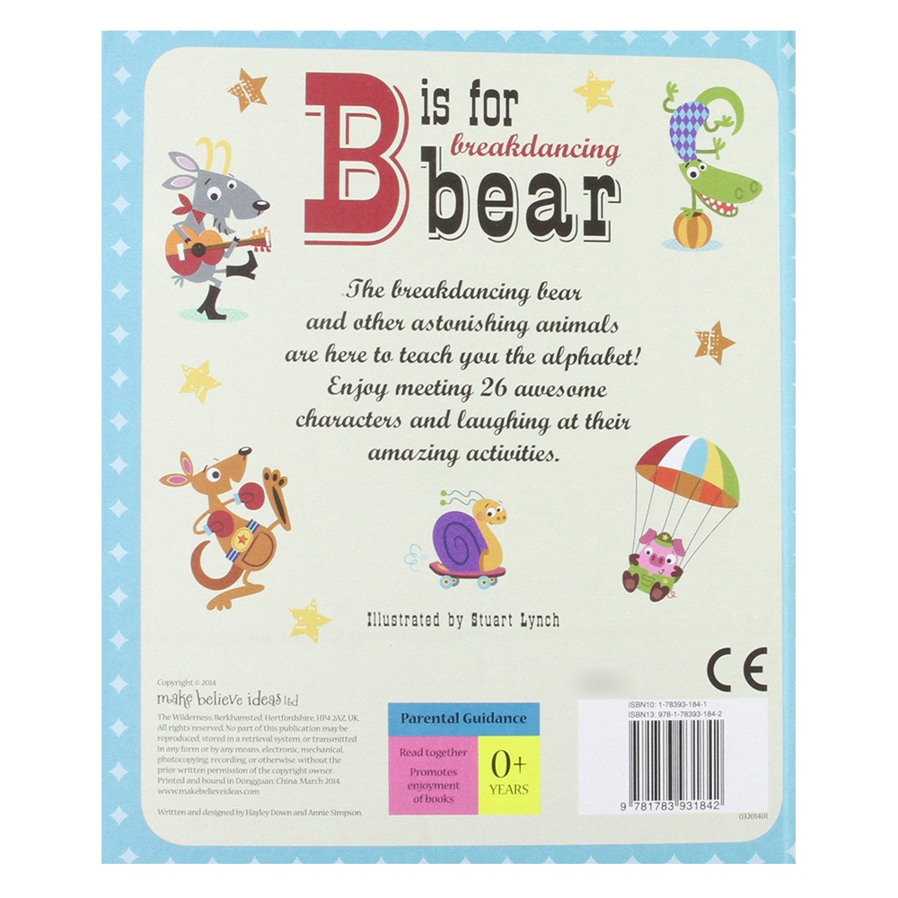 B Is For Breakdancing Bear