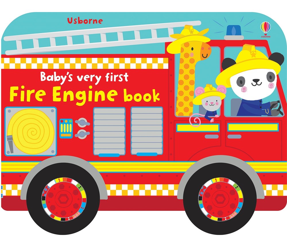 BABY'S VERY FIRST FIRE ENGINE BOOK Çocuk Kitapları Uzmanı - Children's Books Expert