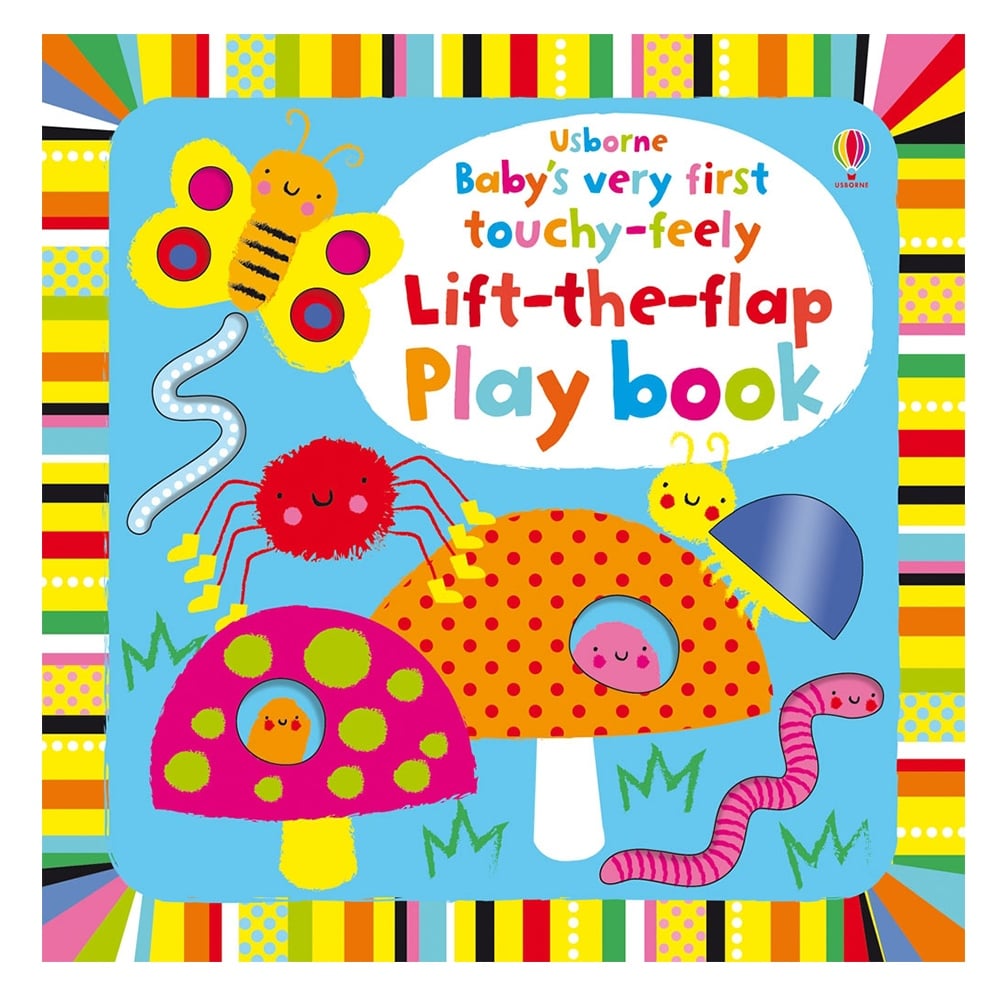BABY'S VERY FIRST TOUCHY-FEELY LIFT THE FLAP PLAY BOOK Çocuk Kitapları Uzmanı - Children's Books Expert