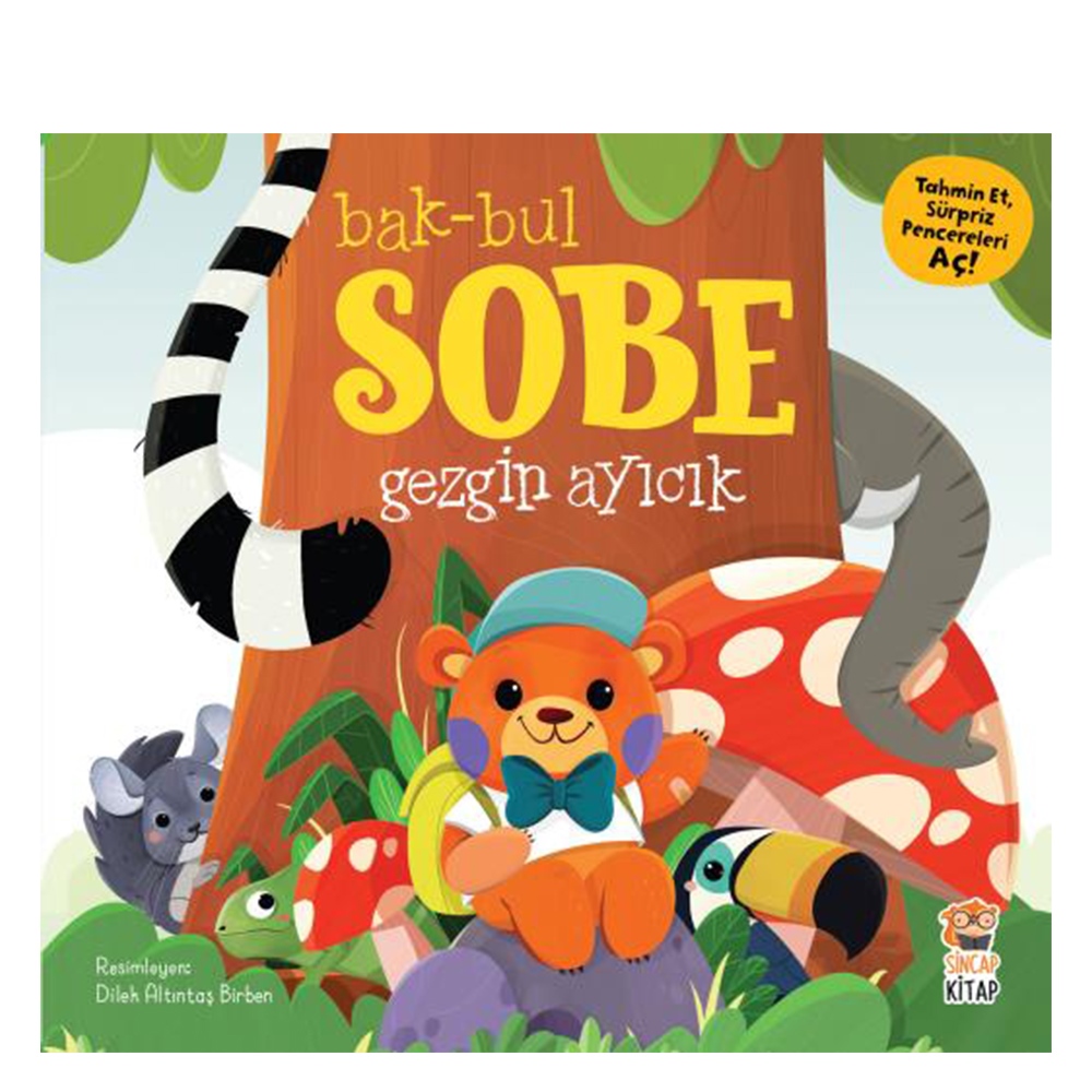 BAK BUL SOBE MERAKLI AYICIK Çocuk Kitapları Uzmanı - Children's Books Expert