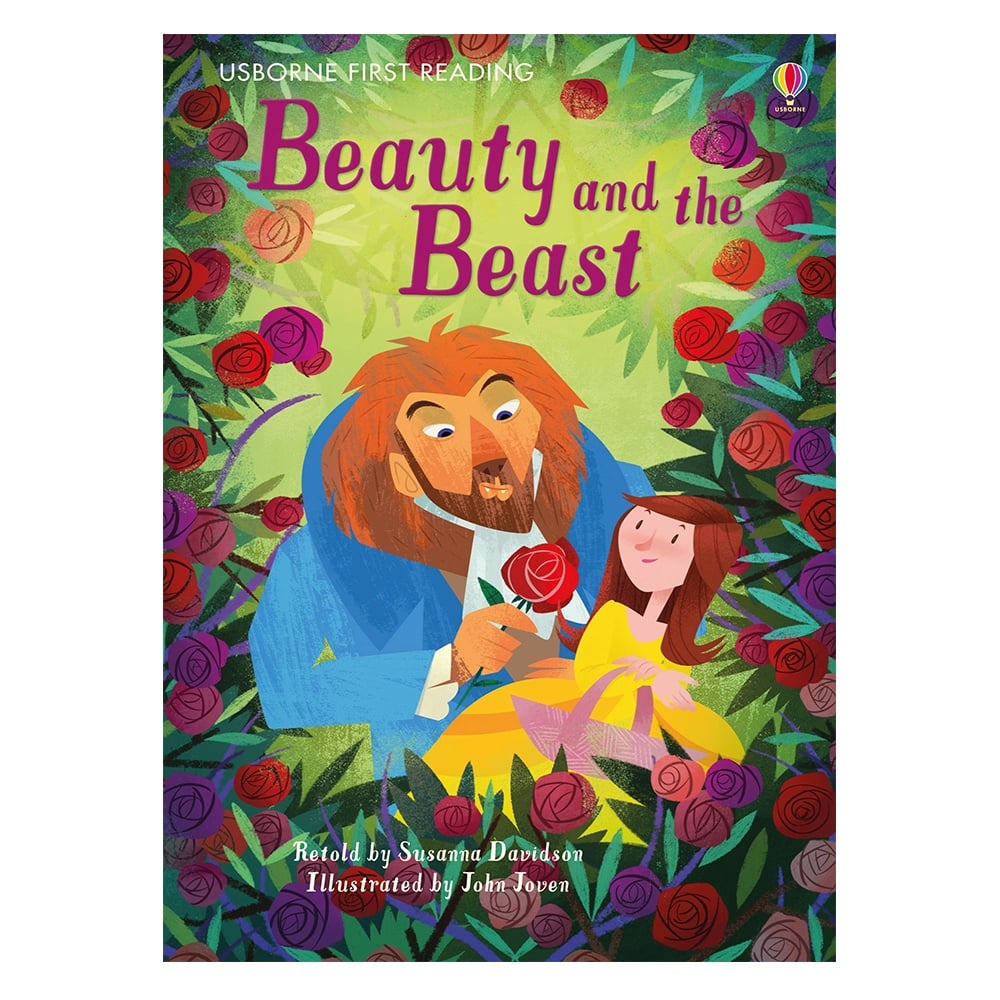 BEAUTY AND THE BEAST - USBORNE FIRST READING Çocuk Kitapları Uzmanı - Children's Books Expert