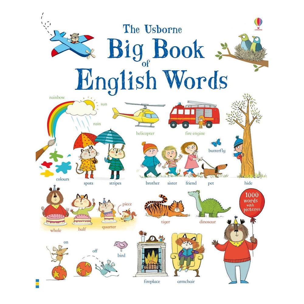 BIG BOOK OF ENGLISH WORDS Çocuk Kitapları Uzmanı - Children's Books Expert