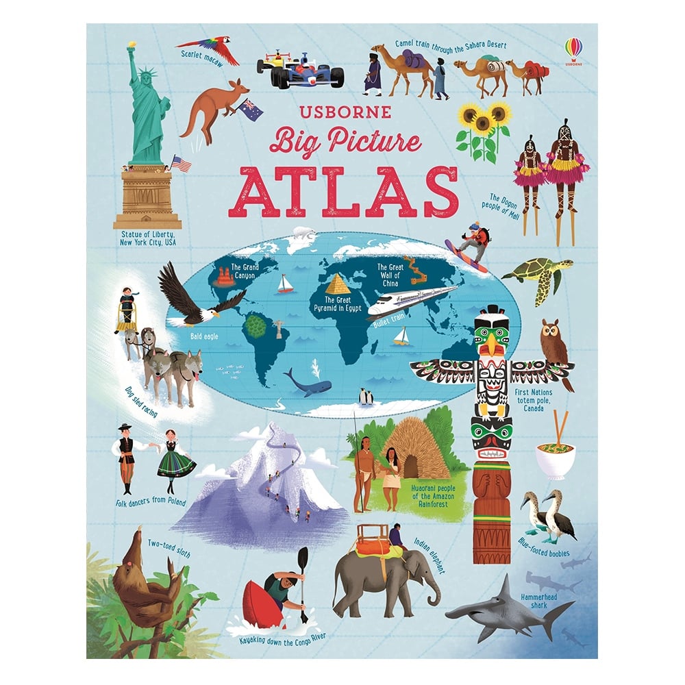 BIG PICTURE ATLAS Çocuk Kitapları Uzmanı - Children's Books Expert
