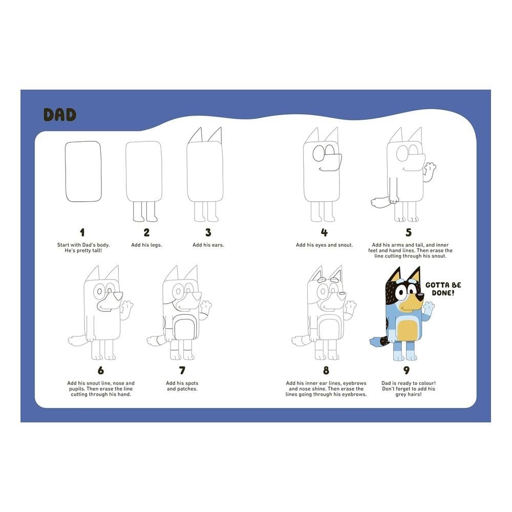 Bluey - How to Draw