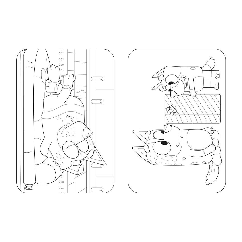Bluey - Merry Christmas Colouring Book