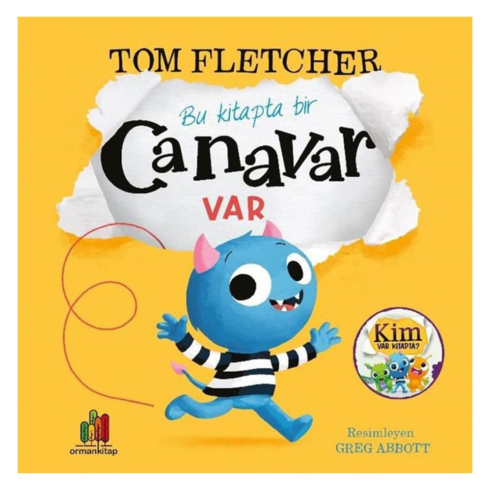 BU KİTAPTA BİR CANAVAR VAR Çocuk Kitapları Uzmanı - Children's Books Expert