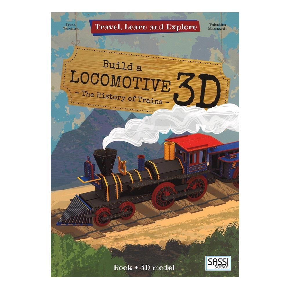 Build a Locomotive 3D Çocuk Kitapları Uzmanı - Children's Books Expert