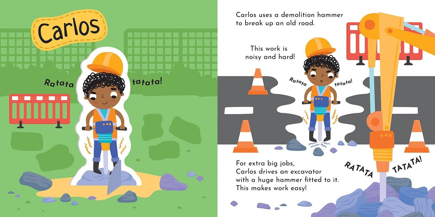 Build and Play - Construction Site Book and Play
