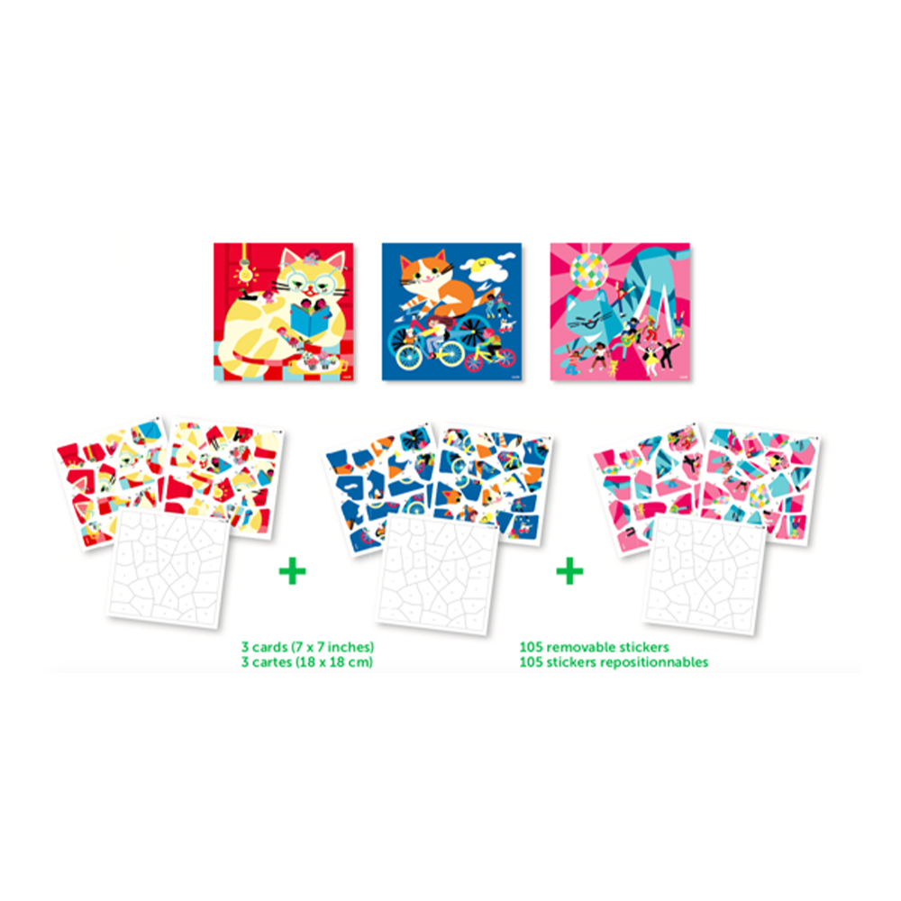 Cats - Play With Stickers