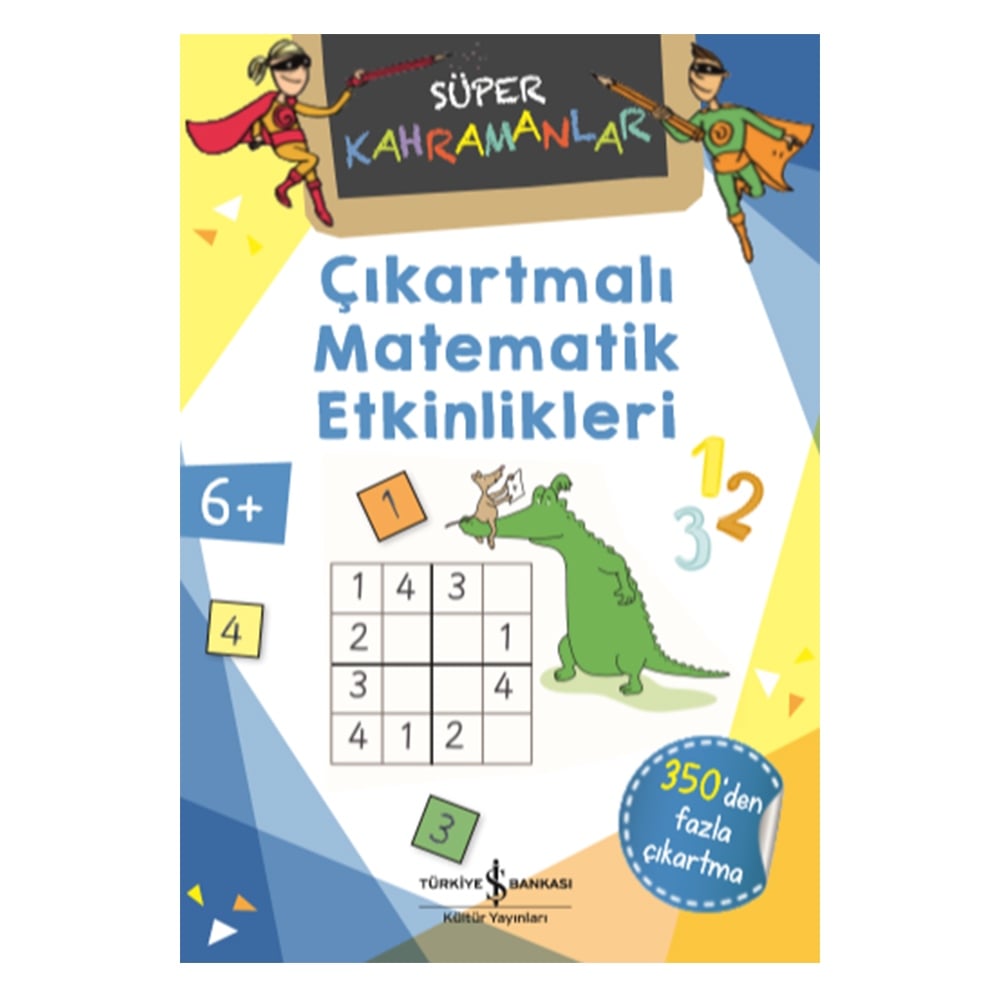 ÇIKARTMALI MATEMATİK ETKİNLİKLERİ - SÜPER KAHRAMANLAR