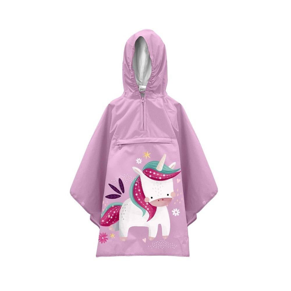 Çocuk Panço Yağmurluk - Sevimli Unicorn