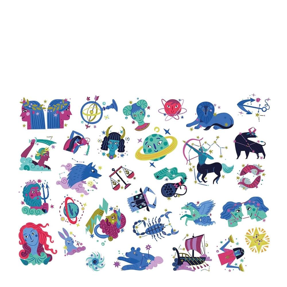 Çocuklar İçin Geçici Dövme - Yıldızlar