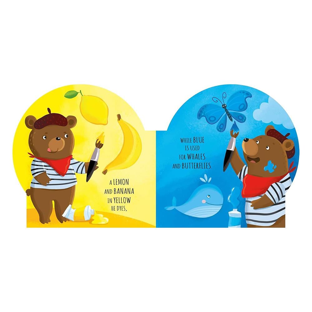 Colours - Shaped Board Book