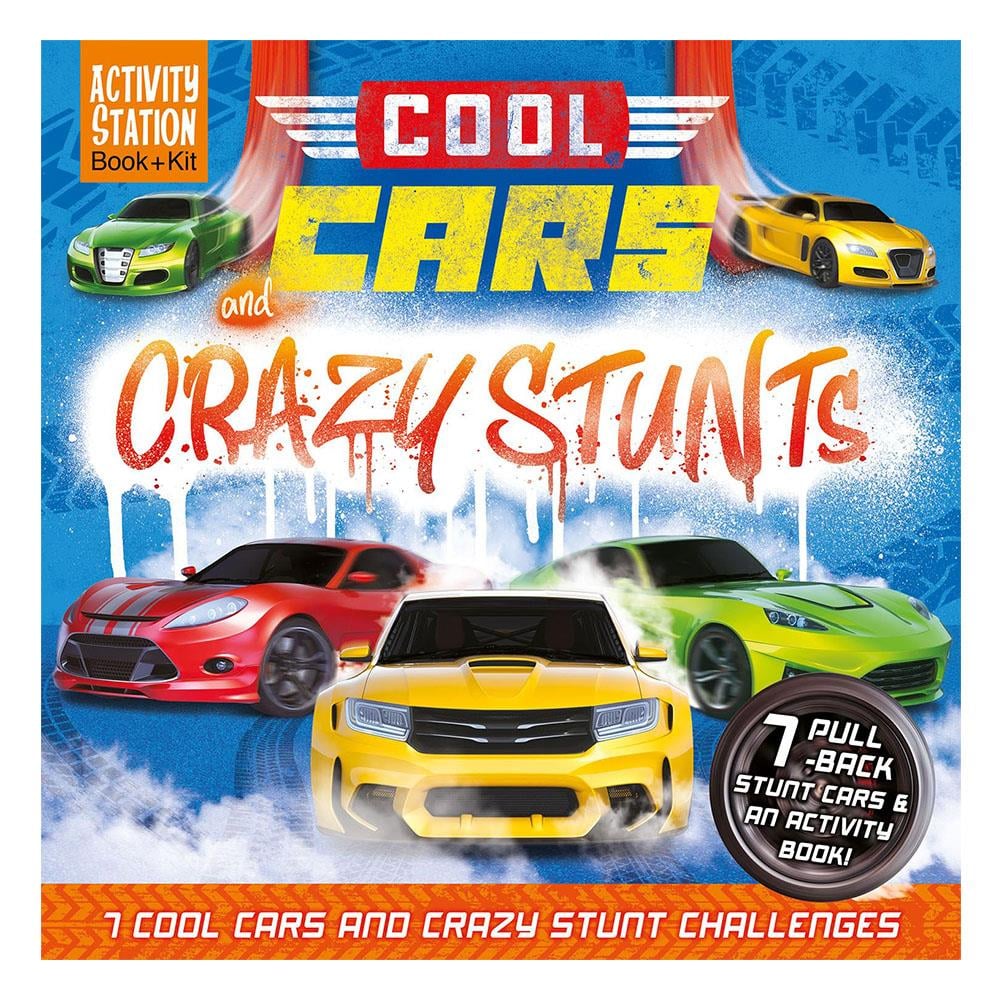 Cool Cars and Crazy Stants Çocuk Kitapları Uzmanı - Children's Books Expert