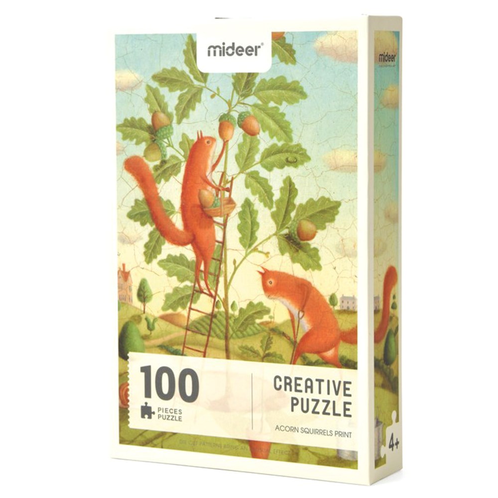 Creatıve Puzzle - Acorn Squırrels