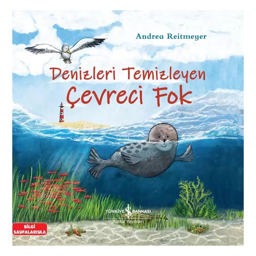 DENİZLERİ TEMİZLEYEN ÇEVRECİ FOK Çocuk Kitapları Uzmanı - Children's Books Expert