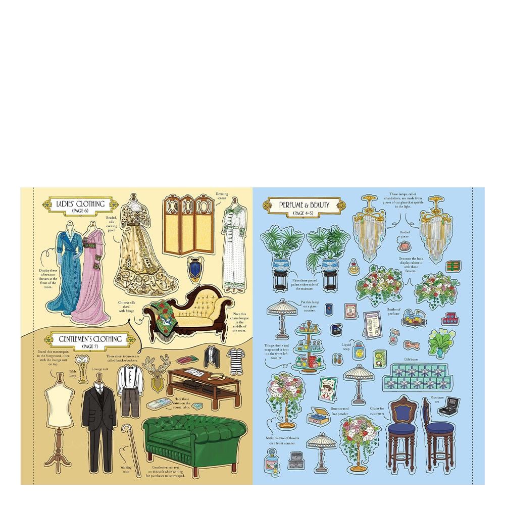 Department Store Sticker Book